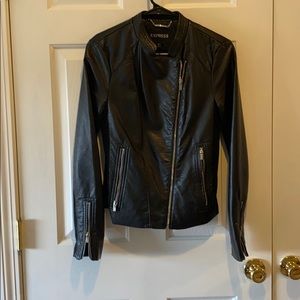 Express leather jacket